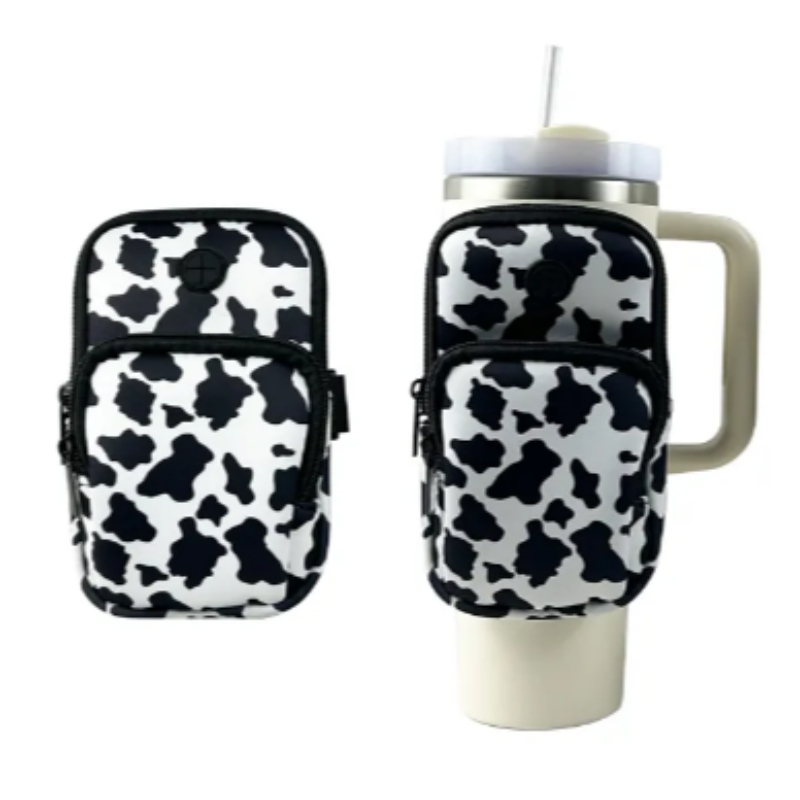 Soupchage à bouteille d\'eau ennéoprène pour 40oz 20oz 30oz, Accessoires de fitness pour les dames avec une sangle réglable